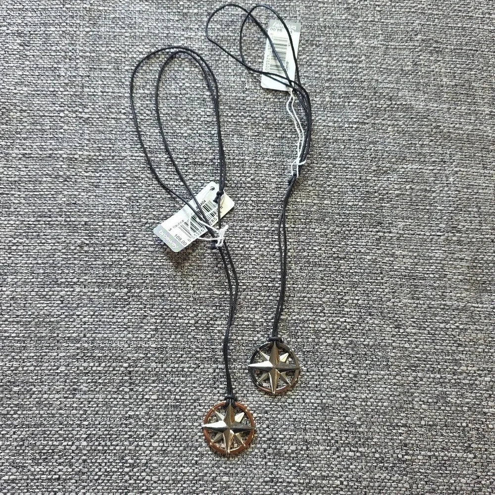 Brosway Necklace Nautical Stars Pendants MSRP $218 New
